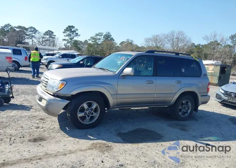 2006 Toyota Land Cruiser V8 z USA, uszkodzony, nr VIN JTEHT05J562089794